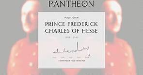 Prince Frederick Charles of Hesse Biography - King-elect of Finland in 1918