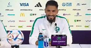 Saudi player Saleh Al Shehri when asked if the Rolls Royce reward is true