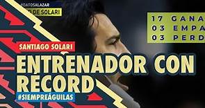 Santiago Solari Entrenador con récord en Club América