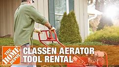 How to Use a Classen Self-Propelled Aerator Rental | The Home Depot