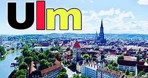 Ulm City Germany 🇩🇪 Walking tour, 4k video