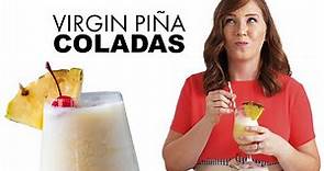 How to Make Virgin Pina Coladas