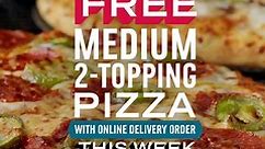 Redeem Your FREE Pizza