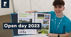 University of Nottingham open days 2023