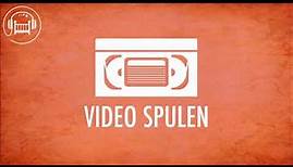 Geräusch einer Videokassette (VHS) beim Spulen (Vintage Sound zum Entspannen und Einschlafen)