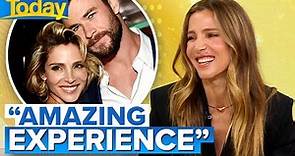 Elsa Pataky on working with husband Chris Hemsworth in new film Interceptor | Today Show Australia
