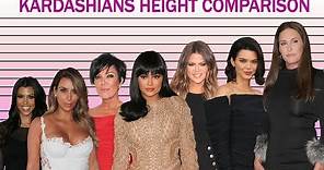 Kardashians Height Comparison