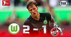 Wolfsburgo - FC Colonia [2-1] | GOLES | Jornada 1 | Bundesliga
