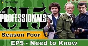 The Professionals (1980) SE4 EP5 - Need to Know