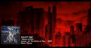 BULLET RIDE - World On Fire (Official Lyrics Video)