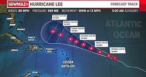 LIVE TRACKING | Hurricane Lee's latest forecast, spaghetti models, and more
