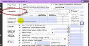 How to Fill Out your Income Tax Form 1040