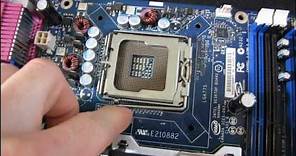 Intel LGA775 Core 2 Duo Quad CPU Installation Tutorial Guide Walkthrough Linus Tech Tips