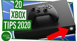 20 AMAZING TIPS for your Xbox One in 2020