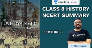 L6: Chapter 2 - British Expansion - Subsidiary Alliance | Class 8 History NCERT Summaries | UPSC CSE