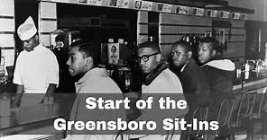 1st February 1960: Start of the Greensboro sit-ins to protest segregation
