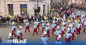 LIVE: New Year's Day Parade event take place in London