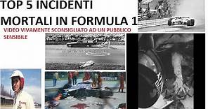 TOP 5 incidenti mortali in Formula 1 più macabri e tristi - IMMAGINI FORTI