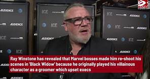 Ray Winstone reveals reason why Marvel bosses made him re-shoot Black Widow scenes