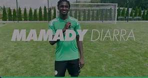 Mamady Diarra is zöld-fehérben!