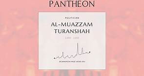 Al-Muazzam Turanshah Biography - Sultan of Egypt and Ruler of Damascus