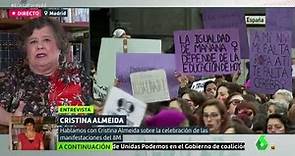 Cristina Almeida: "¿Podemos vivir en un país donde matar a tu mujer es normal?" - Liarla Pardo