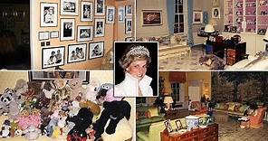 Inside Diana's Kensington Palace apartment: Fascinating images revealed