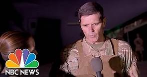 Army Generals Detail Central Role Of ‘Q-West’ Base In Mosul | NBC News