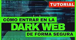 COMO ENTRAR EN LA DARK WEB: Entrar en la Dark Web (Darknet) de forma segura y anónima ✅ (Tutorial)🔞
