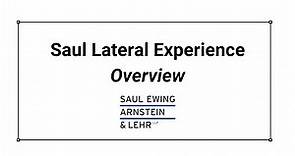 Saul Lateral Experience - Overview