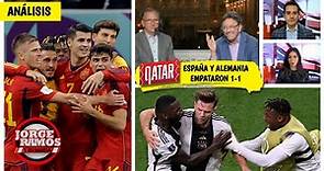Alemania consiguió empate agónico ante España y sigue con vida en Catar | Jorge Ramos y su Banda