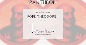 Pope Theodore I Biography - Head of the Catholic Church from 642 to 649