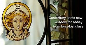 Canterbury crafts new window for Abbey from long-lost glass