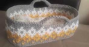 Crochet moses baskets DIY