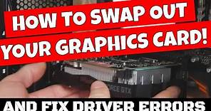 How To Swap Or Install Your Graphics Card & Drivers From AMD Radeon To Nvidia DDU