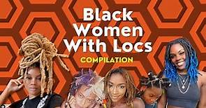 #25 | Black Women With Locs Compilation | Different Types Of Locs