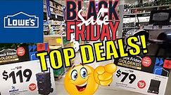 Lowes Top Black Friday sales on tools and more