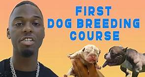 Creating First Dog Breeding Course EVER