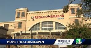 Regal movie theaters reopen after COVID-19 pandemic forced closures in March