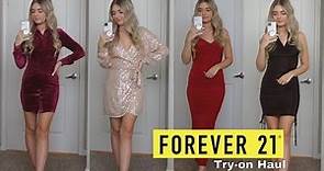 Forever 21 Formal Dress Try-on Haul