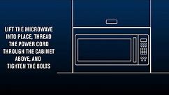 How To Install a Maytag® Over the Range Microwave