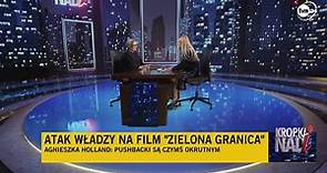 Agnieszka Holland w "Kropce nad i" w TVN24