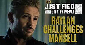 Raylan Challenges Mansell - Scene | Justified: City Primeval | FX