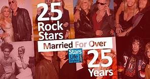 25 Rock Stars And Wives Married For Over 25 Years | Rockstar Then And Now | Celebrity Couples