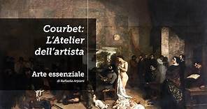 Courbet: L'Atelier dell'artista (1854-55)