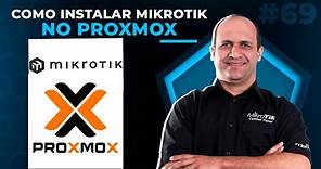 COMO INSTALAR MIKROTIK ROUTEROS NO PROXMOX CHR | LEONARDO VIEIRA