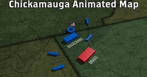 Chickamauga: Animated Battle Map