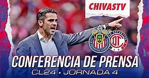 Fernando Gago en Conferencia de Prensa | Chivas vs Toluca | J4 Clausura 2024