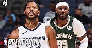 Milwaukee Bucks vs Memphis Grizzlies - Full Game Highlights | 2023 NBA Preseason