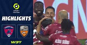 CLERMONT FOOT 63 - FC LORIENT (2 - 0) - Highlights - (CF63 - FCL) / 2022-2023